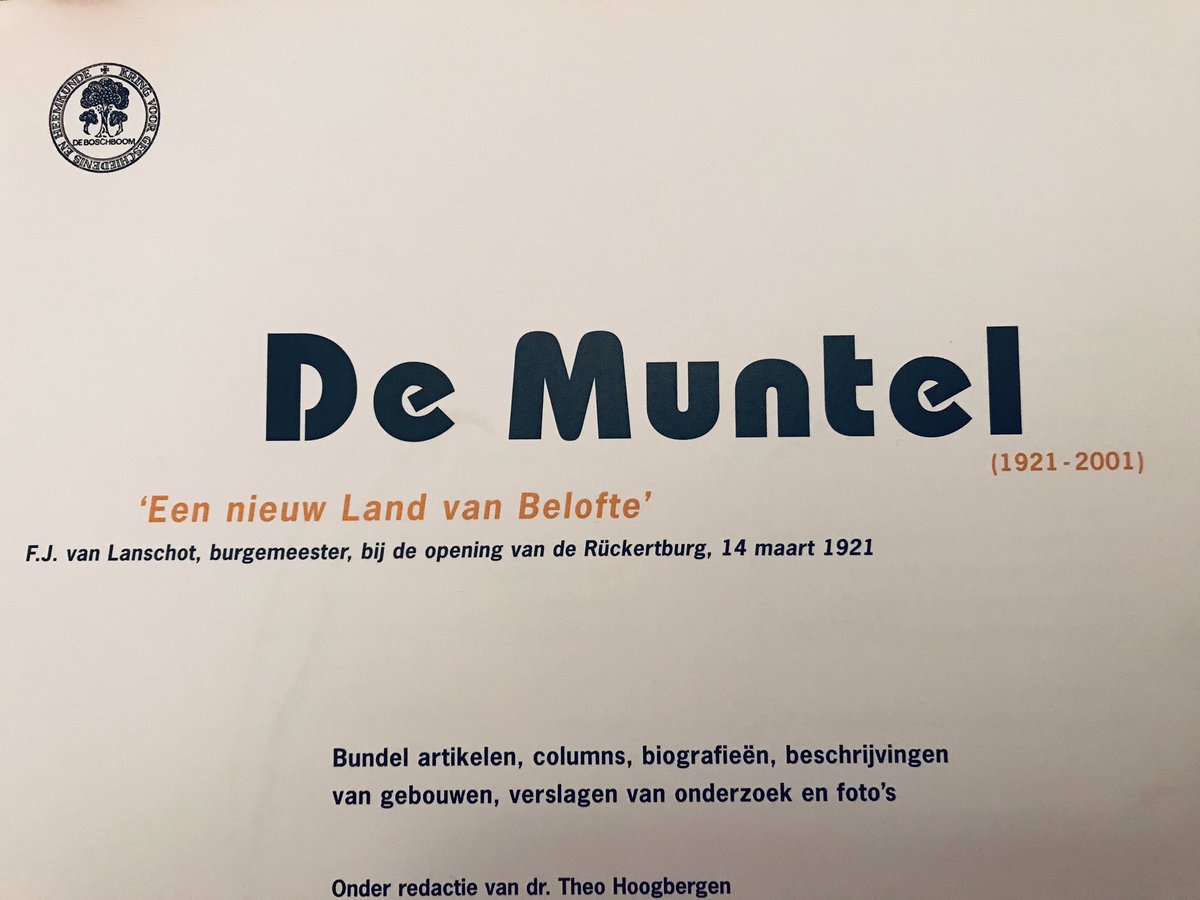 Er begint iets te borrelen in onze wijk de #muntel. We hebben ‘binnenkort’ iets te vieren! Gaan we een mooi #eeuwfeest beleven in 2021? #073