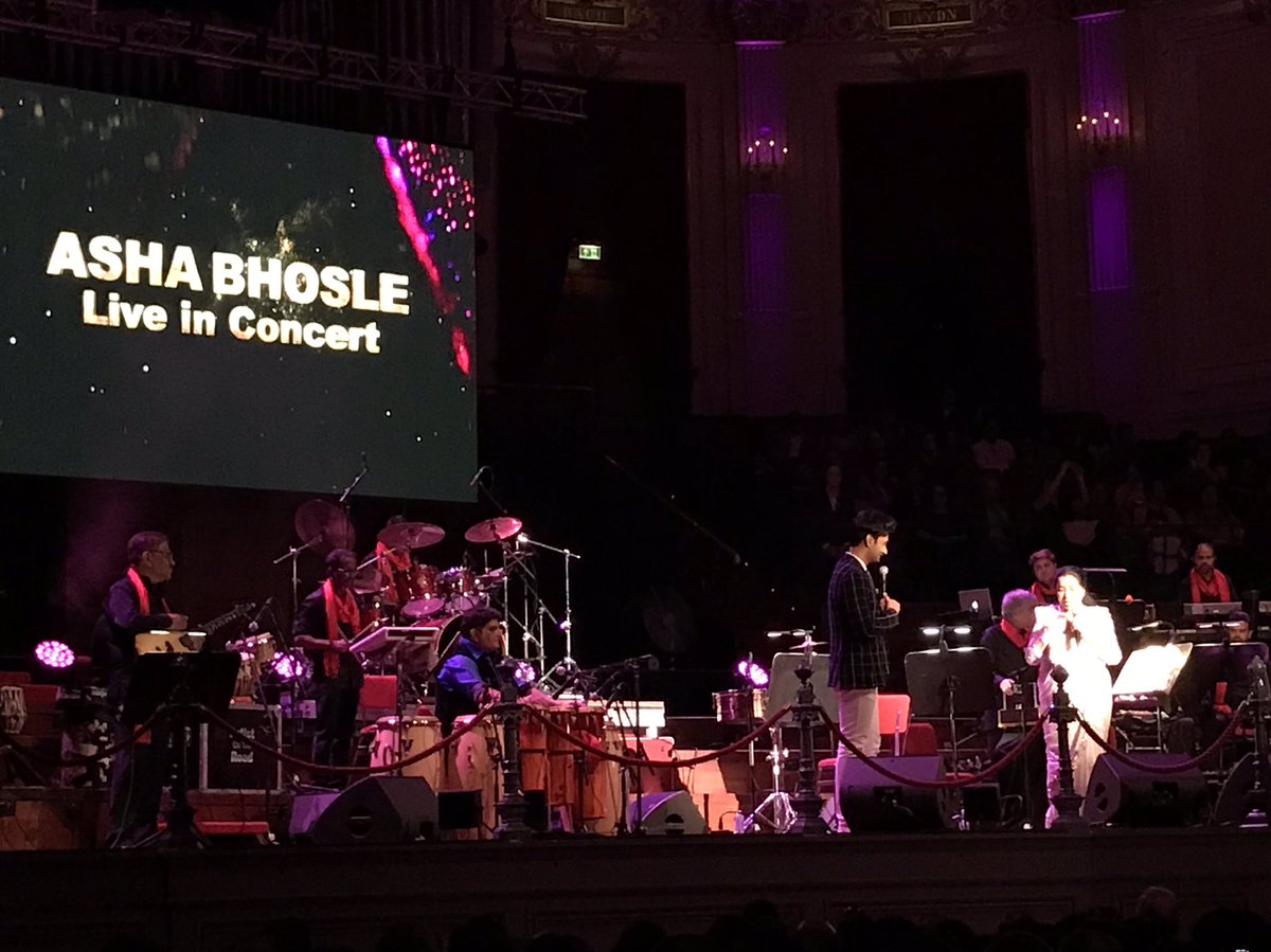 Thank you 🙏🏼 <a href="/ashabhosle/">ashabhosle</a> for sharing your amazing voice and musicality with us in Amsterdam !