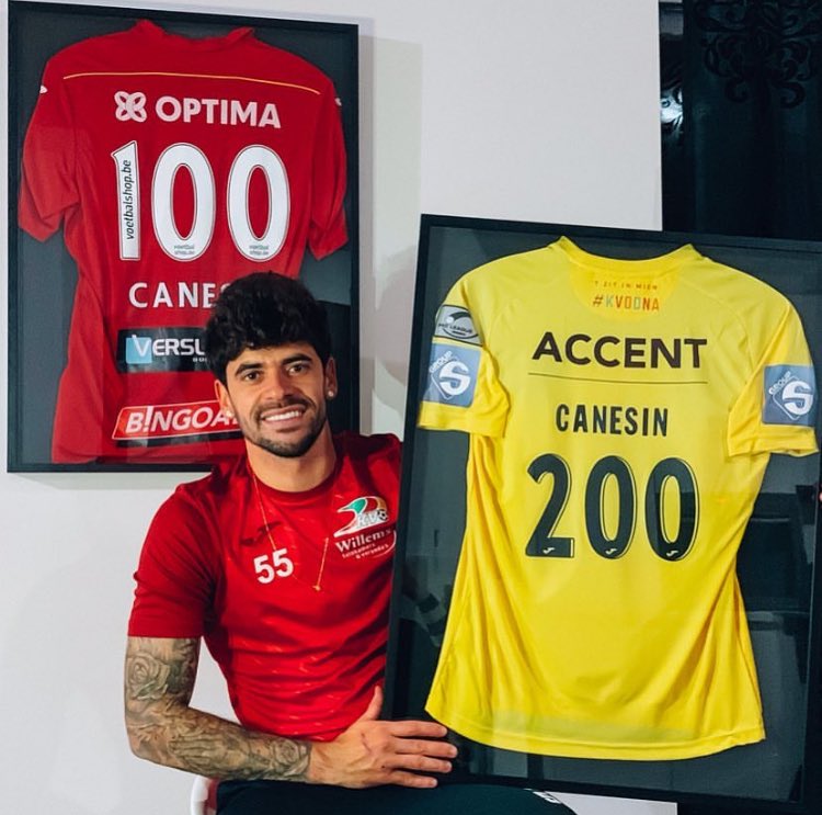 [🎂] : 🇧🇷🇧🇪 Fernando Canesin (<a href="/kvoostende/">KV Diksmuide Oostende</a>) a fêté aujourd’hui ses 27 ans. Happy Birthday <a href="/FernandoCanesin/">Fernando Canesin</a>! 🎉