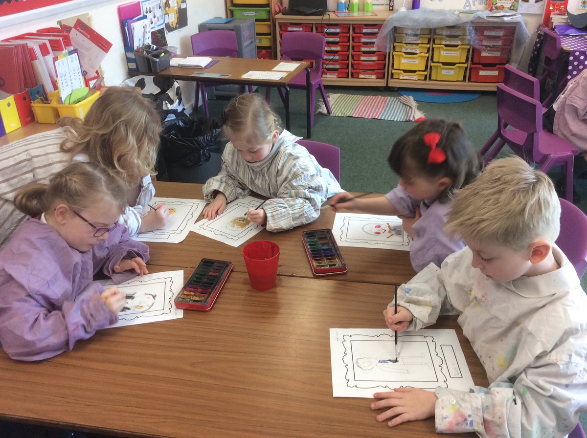 Year2_PPS's tweet photo. This week in Topic we've been learning about inventors such as Alexander Graham Bell and Tim Berners-Lee. We have had fun making string telephones and painting portraits using watercolours! https://t.co/LghvpmTnuf