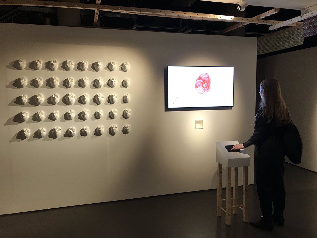 ScienceGallery's tweet photo. Thought provoking, interactive, engaging... we could could have stayed hours in the SPARE PARTS exhibition exploring organ transplantation and tissue regeneration. Congrats @SciGalleryLon team on a beautiful show! https://t.co/XP4XferClP