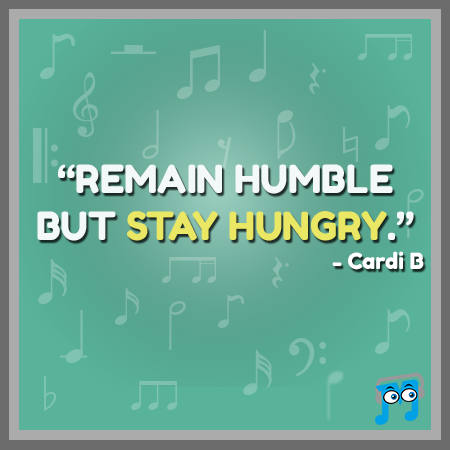 MuzArcade's tweet photo. Humility makes us learn and grow in ways beyond our experience. Take it from Cardi B, whose songs will be available to play on the soon-to-be-released #MuzArcade!
#wisdomwednesday #wednesdaywisdom #musician #applemusic #itunes #music #mobilegames #rhythm #spotify #lyrical https://t.co/0zYhtNuNq2