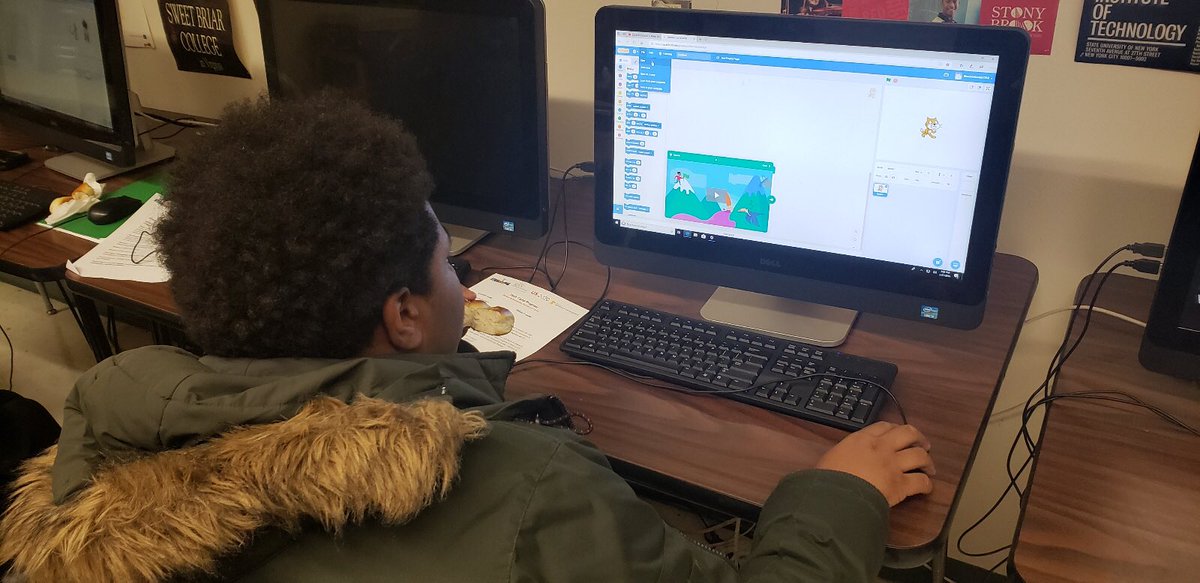 At our Tech Camp at School of the Future, students are learning to design video games! Today they experimented in Pixilart and Stencyl.