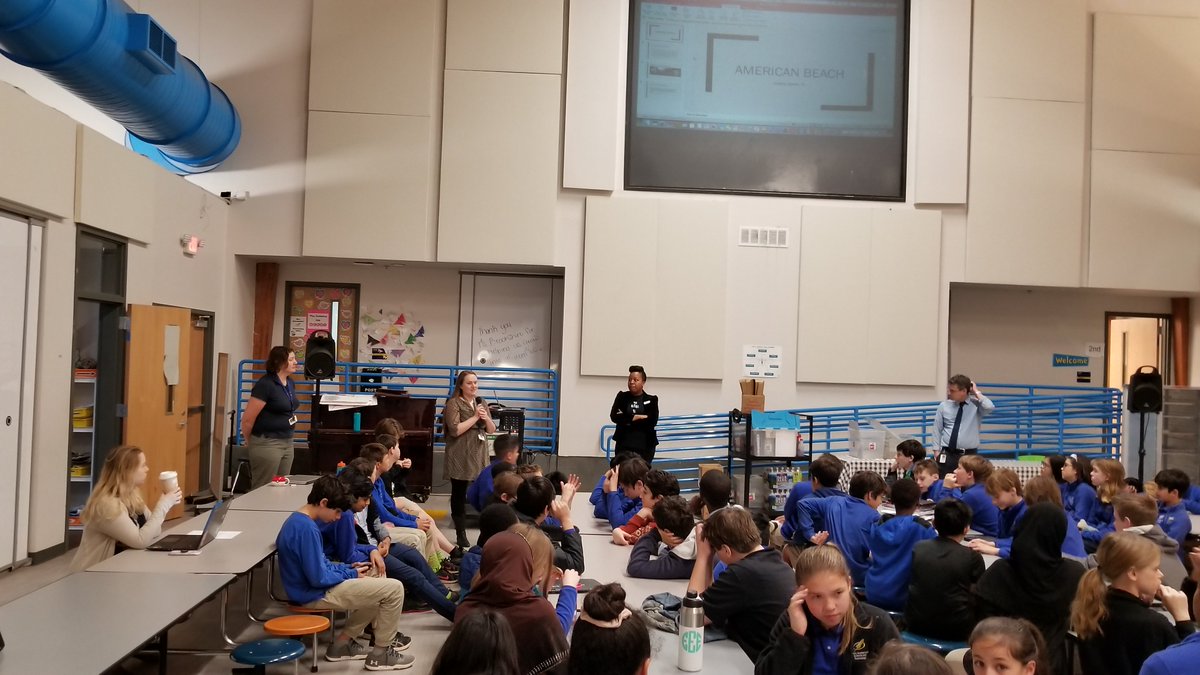 MsRothatFAST's tweet photo. We loved having Mrs. Tucker come in last week to teach us all about American Beach on Amelia Island! The kids were all captivated! @FASTK8Charter #fast2thefuture #blackhistorymonth https://t.co/MX4Y9fOnTG