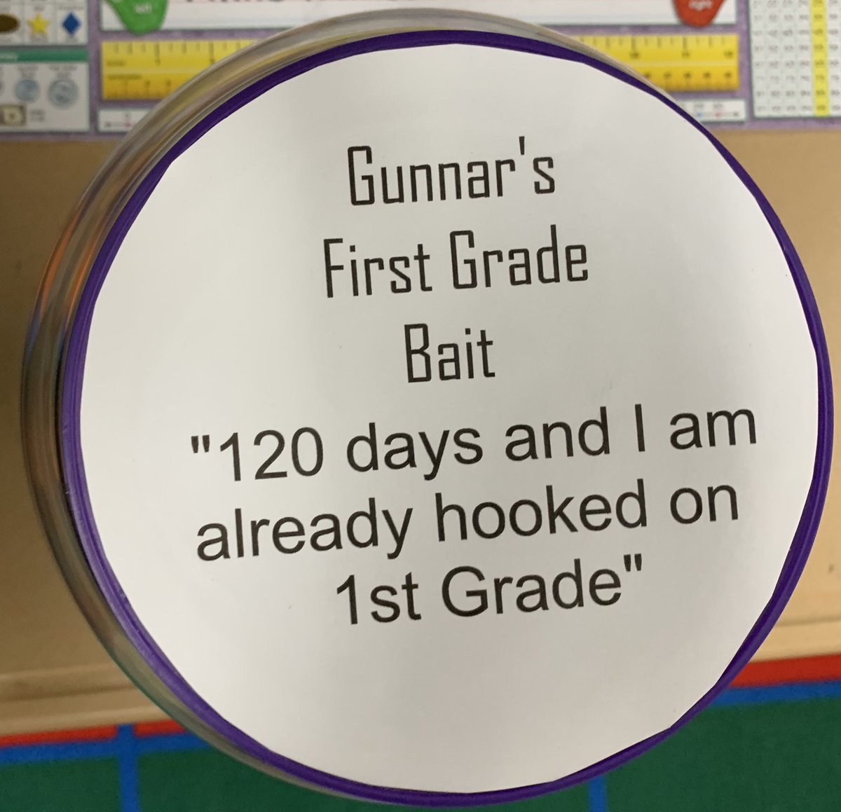 samallansoned's tweet photo. We’re super excited it was the 120th day of school!! I love seeing these kiddos creativity. https://t.co/Nu1P8jqV43