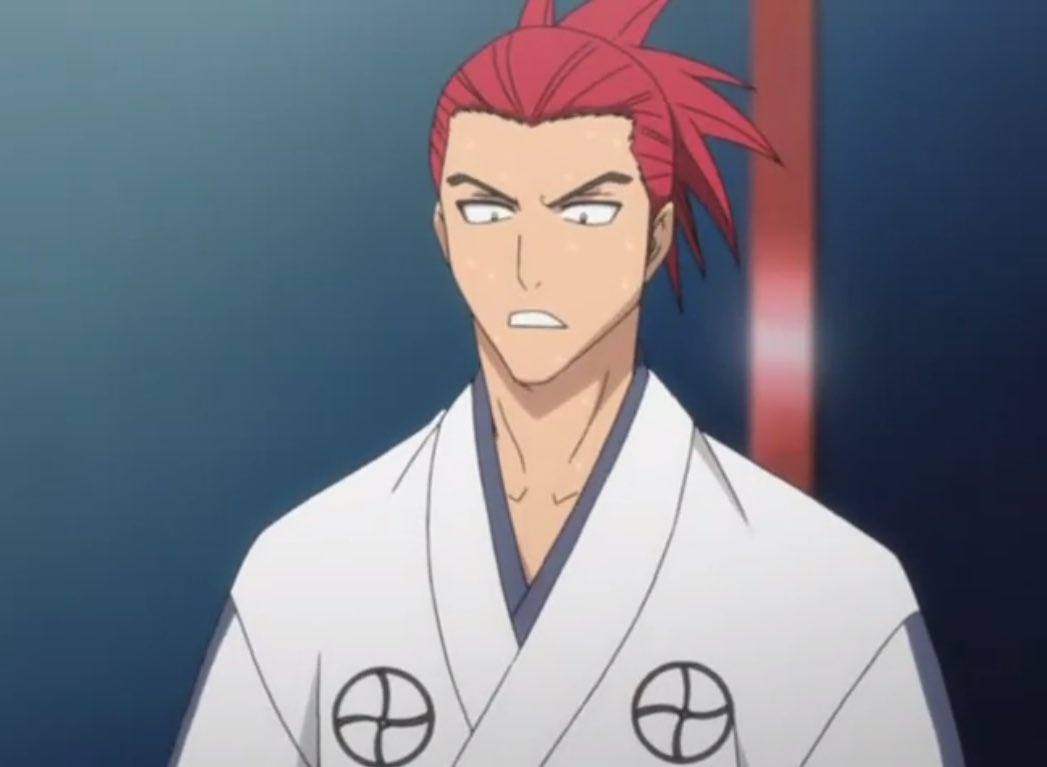 Wow, so this is Renji’s hairline back in the day.