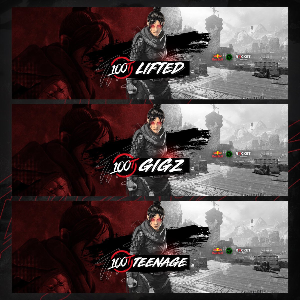 Scopes Banners For 100thieves S Apex Legends Rts Likes Are Very Appreciated 100thieves 100t Lifted Gigz Teenage T Co Qn5vg4t4fn