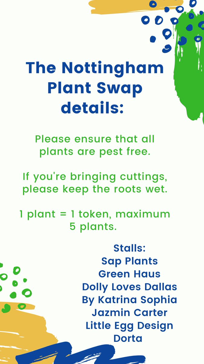 The Nottingham Plant Swap is taking place this weekend! 2nd March 11-5 🌵🌵 #plantswap #plants #roughtrade