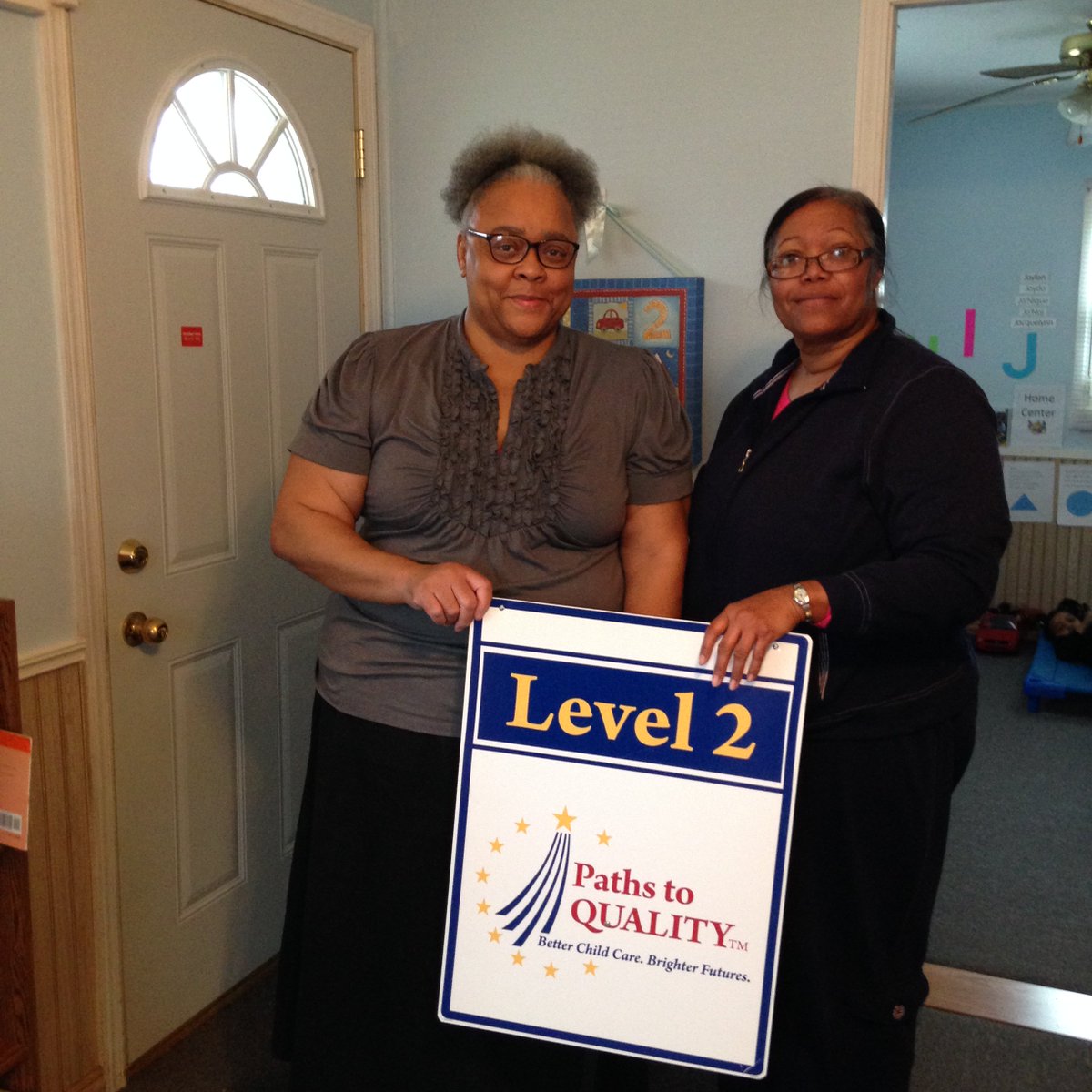ECAFW's tweet photo. Congrats to Rose Stewart for reaching Level 3 on Paths to Quality, Indiana's quality and improvement rating system. For more information, visit https://t.co/NAafiY6PU9 https://t.co/ry0FKy6hgh