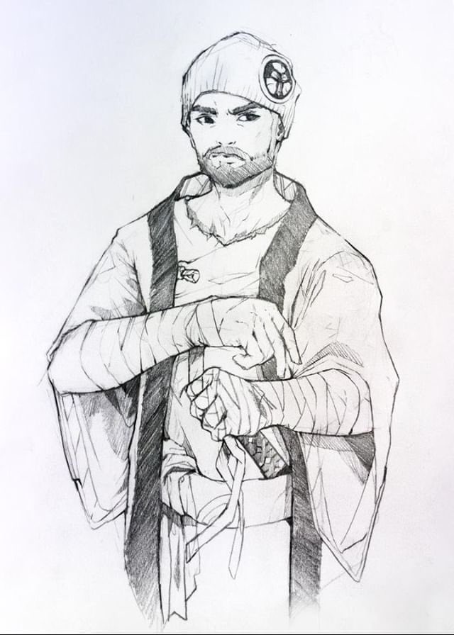 adamjlim's tweet photo. Thank you @hammlingu for this awesome ✏️ sketch. I am truly honored and I absolutely ❤️ it! #art #drawing #illustration #creative #artist #artwork #pencil #pencildrawing #portrait #toisan #instaart #artistsoninstagram #artstagram https://t.co/q7tsRnky59