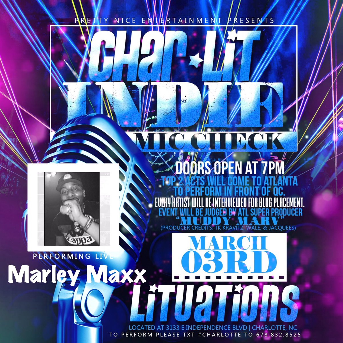 MarleyMaxx's tweet photo. 704 they Turnin Me Up!!! This Sunday #MaxxinOut #ItsMaxxNigga https://t.co/Rqktlu4CnT