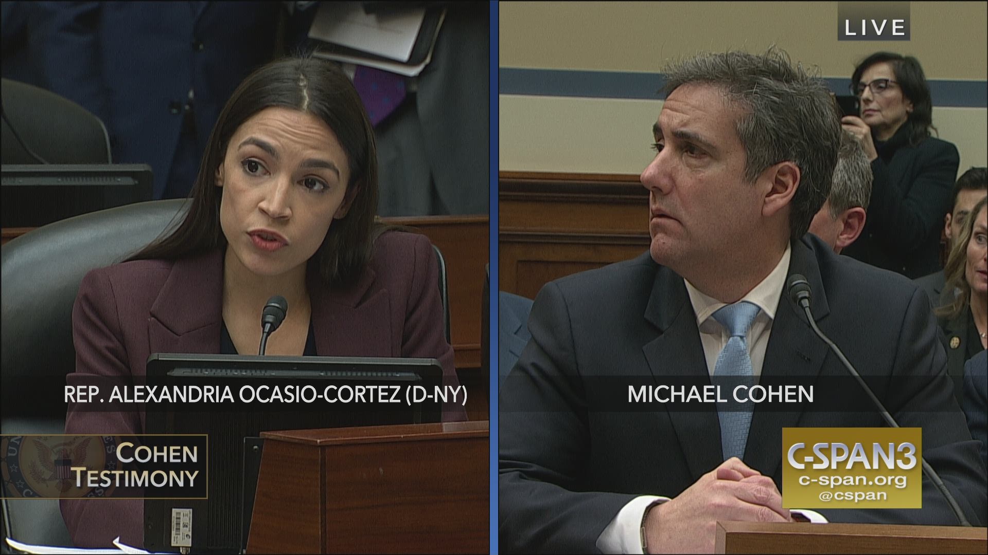 CSPAN on Twitter: "WATCH: Complete exchange between @RepAOC @AOC and ...