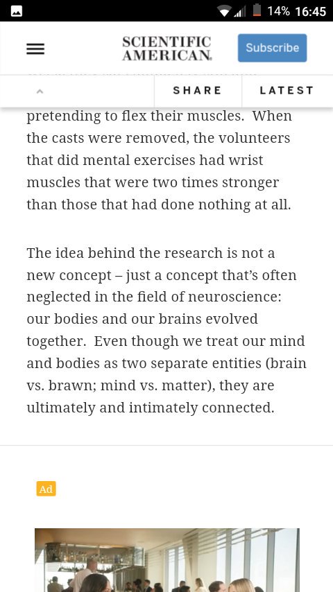 TippytopshapeU's tweet image. "How to Grow Stronger Without Lifting Weights" - Scientific American scientificamerican.com/article/how-to…

#UNITEDWESTAND
Positive+ #Tip 🚂Train 

Feel free to add
Mind * Body * Health * Wealth
#StrongerTogether