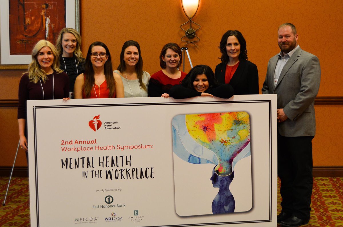 moogs6's tweet photo. Last week I got the opportunity to attend the @HeartNebraska Worksite Wellness Symposium &amp; heard from some amazing speakers about Mental Health in the Workforce! 
The AHA has some amazing opportunities for your company! Reach out to your local chapter to learn more! #lifeatstreck https://t.co/QZ7uLTWGZP