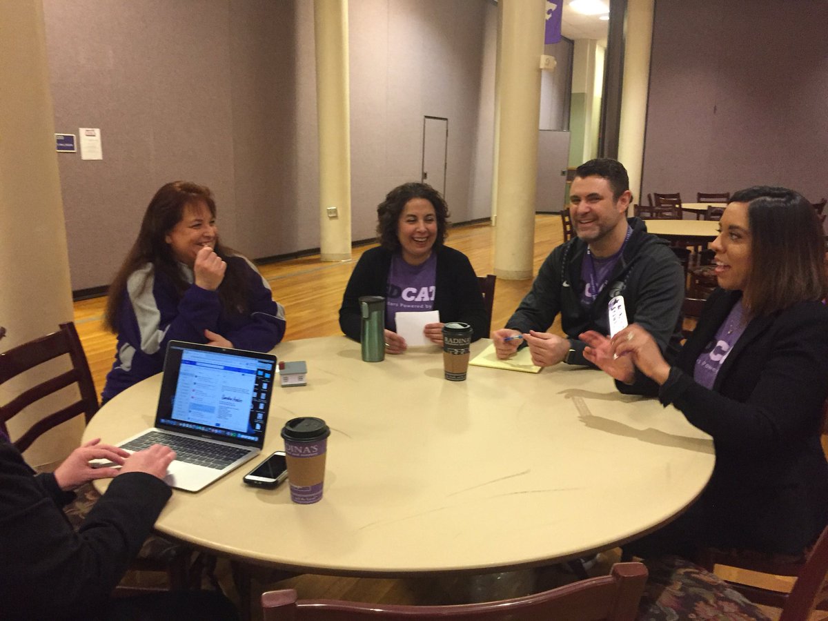 KATAeducators's tweet photo. HUGE thanks to our wonderful #EDCATS faculty that helped with #KATA2019! We are so grateful for you! Thanks to @jamespalberto, @KSUCollegeofEd, @WeAreEdCats, and so many more of the superstars in our #CollegeOfEducation who helped this day run smoothly! 💜🐈🤩🍎 https://t.co/Kd1S5KTcNe
