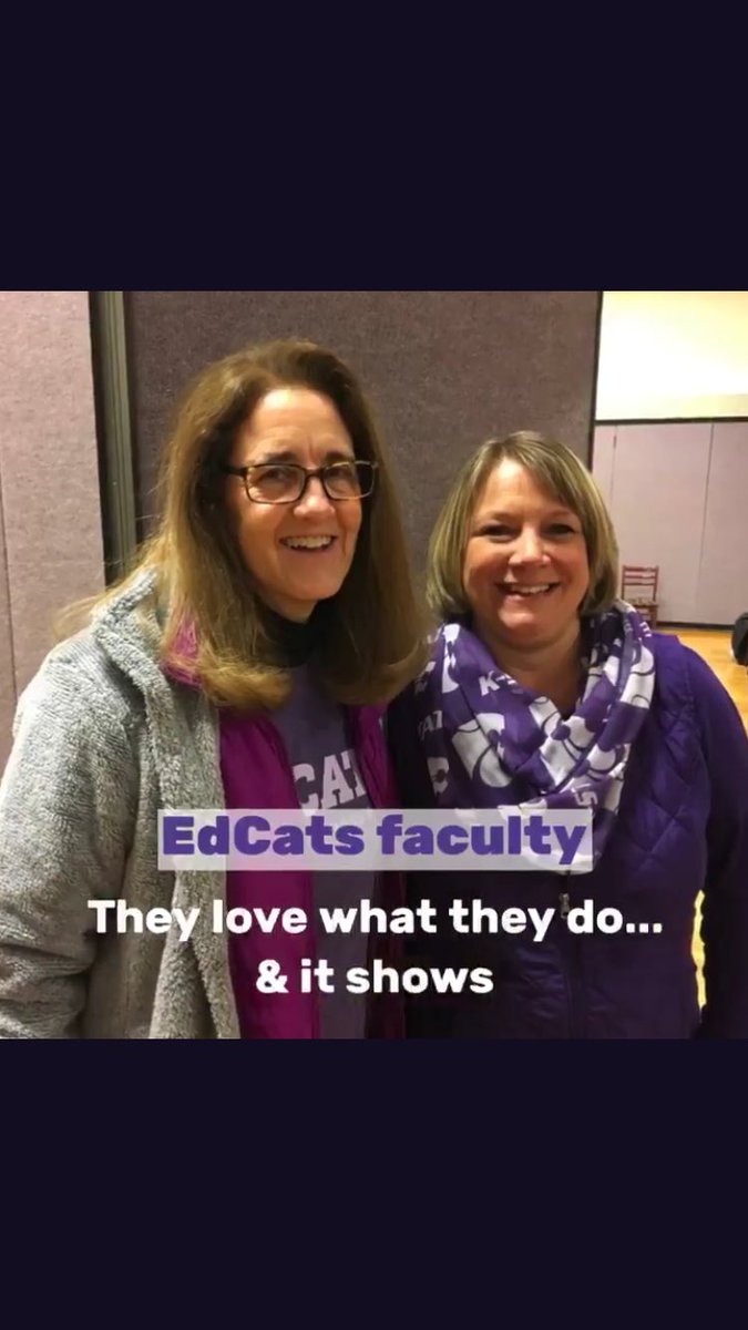 KATAeducators's tweet photo. HUGE thanks to our wonderful #EDCATS faculty that helped with #KATA2019! We are so grateful for you! Thanks to @jamespalberto, @KSUCollegeofEd, @WeAreEdCats, and so many more of the superstars in our #CollegeOfEducation who helped this day run smoothly! 💜🐈🤩🍎 https://t.co/Kd1S5KTcNe