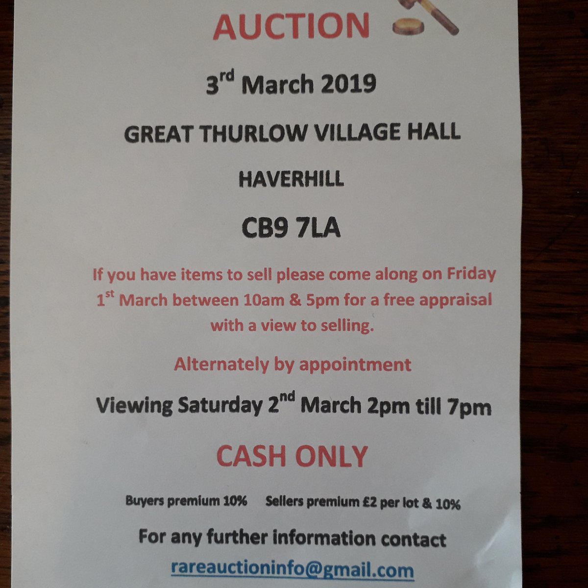 This Sunday at Great Thurlow an auction of antiques,collectables and homeware.#auctionsuffolk #auctionessex #auctioncambridge #haverhill #thurlowvillagehall