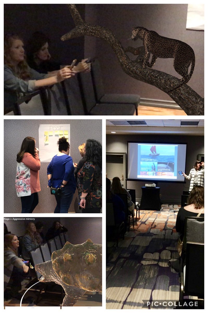 buckaress's tweet photo. I had fun planning content-focused field trips with #agate2019 teachers of GT education! Museum of Discovery&amp; #GoogleExpeditions https://t.co/okXVtHtch1
