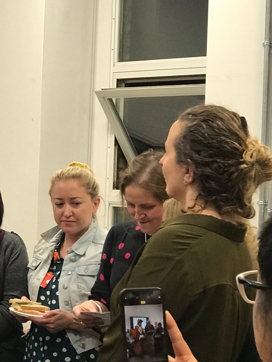 datt_colette's tweet photo. A special and poignant evening great to see so many old colleagues/friends @BronaghScott @KathEvans2 @lorraine_tinker Jo, Gemma, Katie, so many others @BerniOGorman @majellatravers All commenting on #specialness of @WhitHealth https://t.co/Qm7mf9CdOk