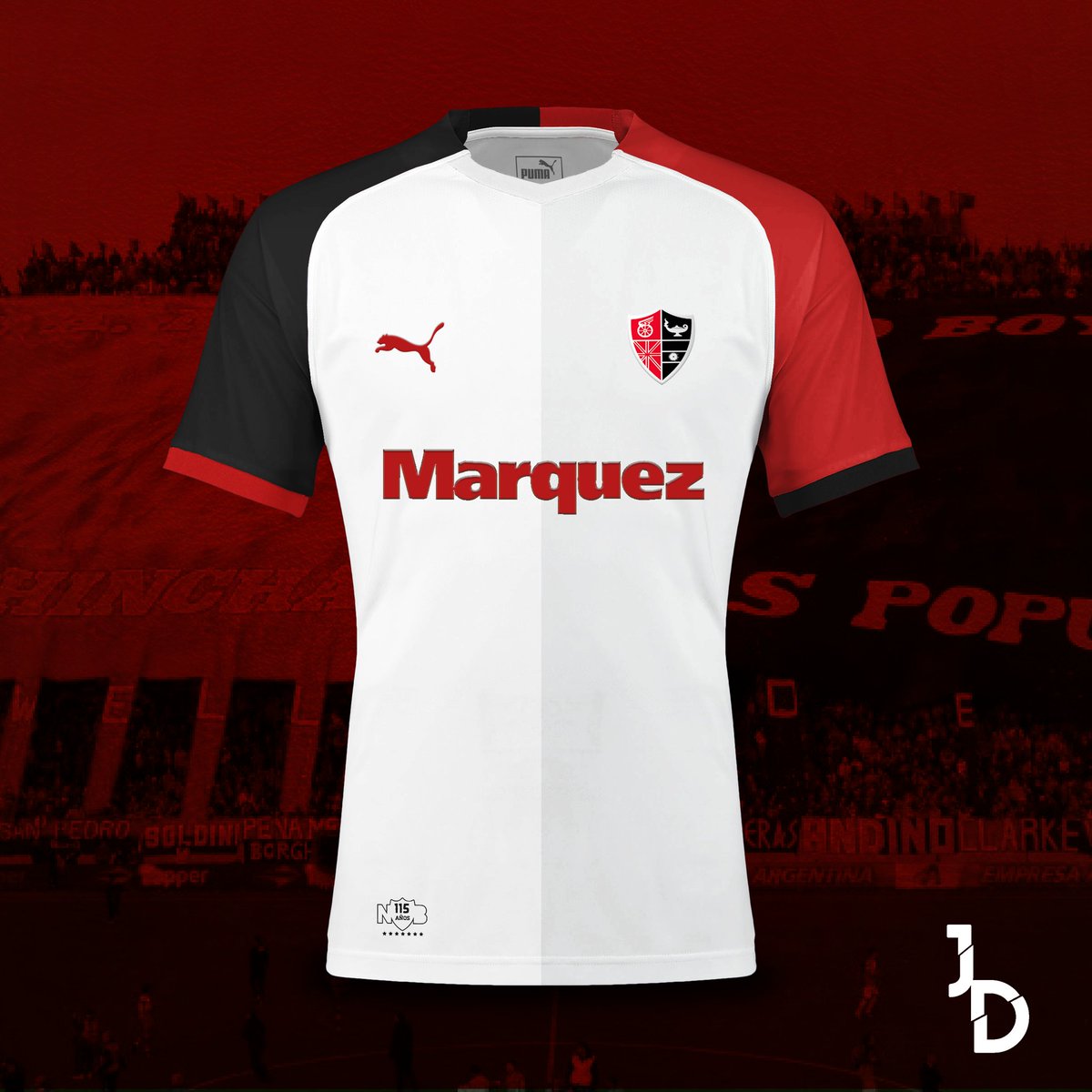 JotaDesign2's tweet photo. 🆕 SUPERLIGA ARG.⏬
.
▶👕3er Camiseta de #LaLepra 15/26
El diseño de la casaca de @CANOBoficial presenta un diseño de color blanco y gris, y en las mangas una de color roja y otra negra.
Detalle por los #115años en la parte inferior.
.
Mockup #Puma v4.2 @PARDOCCP1912 https://t.co/0FvO4a1GrN