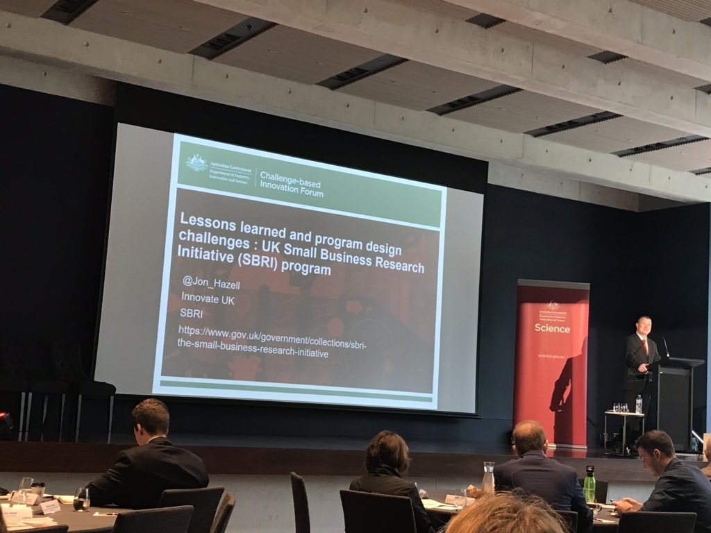 AnnieLRyan's tweet photo. Challenge-based innovation, the future of procurement! #CBIF2019 https://t.co/XpXh1eqSGx
