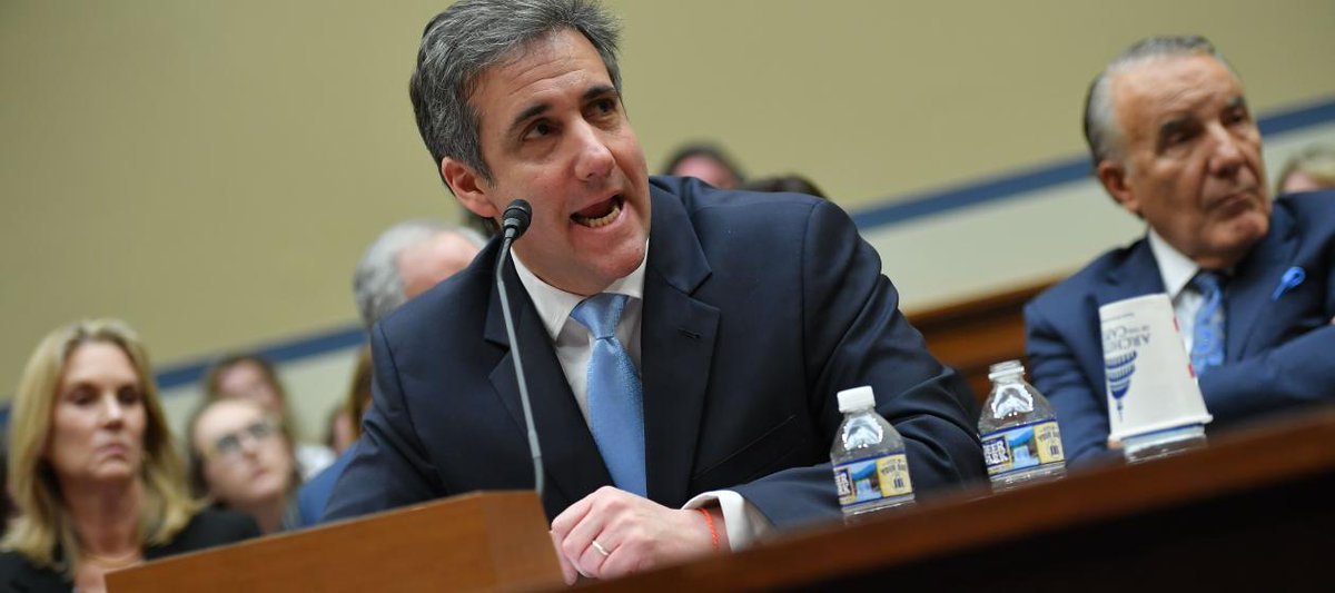 TheWeek's tweet image. Michael Cohen's water bottle has apparently amassed more than $600,000 in free advertising: bit.ly/2VoNiMo