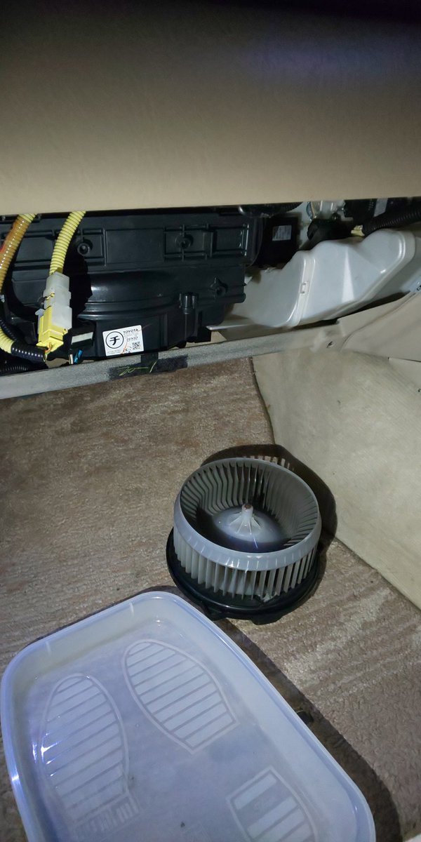 ブロアモーター交換