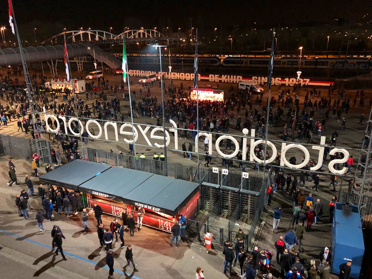 #Rotterdam #deKuip je was vanavond weer geweldig.... helaas onvoldoende voor de finale #FEYaja #KNVBbeker