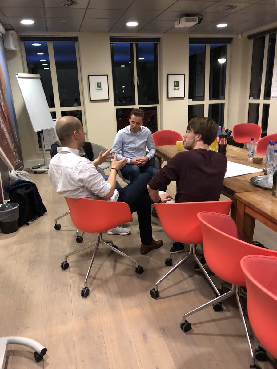 Getting together to brainstorm about creating connections between the networks of young professionals in Twente. To be continued! Special thanks to De Maatschappij - de Jonge Tak and Trimm for hosting. #UT #thalesyes #MST #TJA #rocvantwente <a href="/TwenteYoung/">YoungTwenteBoard</a>