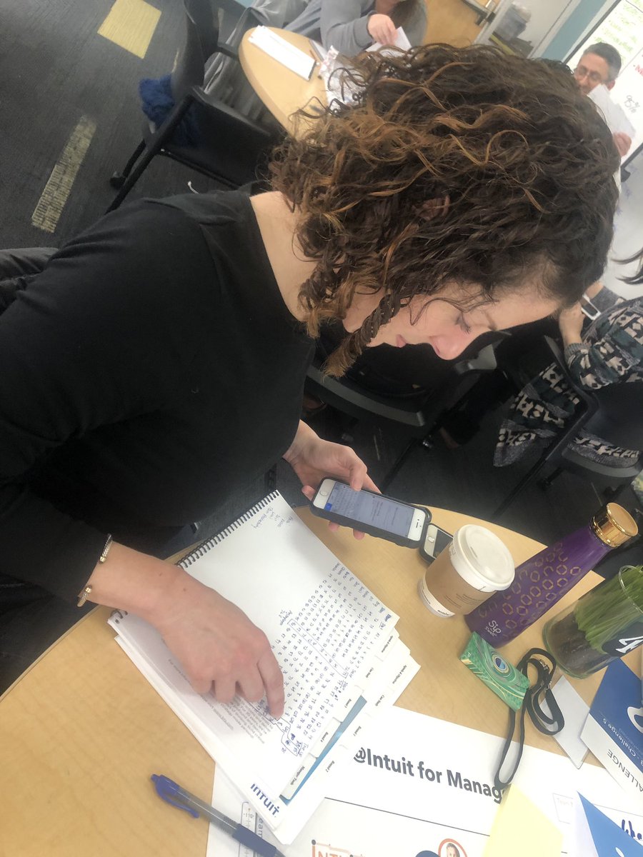 yonatantsav's tweet photo. Erin says marketing is not only creativity, it’s mainly data and numbers #IntuitManagers. We are doing good!! https://t.co/LokHLUY1Xu