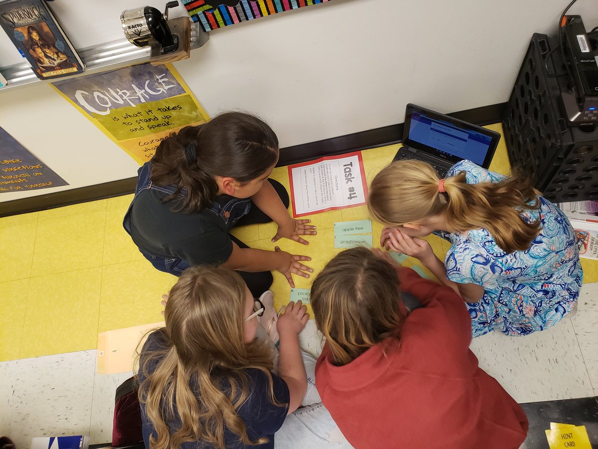 hhh_Chookas's tweet photo. Me: We're going to have fun today.
Student: We always have fun in your class.
Me: 😊
Today was a little #Extra with a digital lock-box covering #foodwebs. They loved it! #AllStudentsEngaged #hhheroes #RCISDJoy https://t.co/rpCQdjTAht
