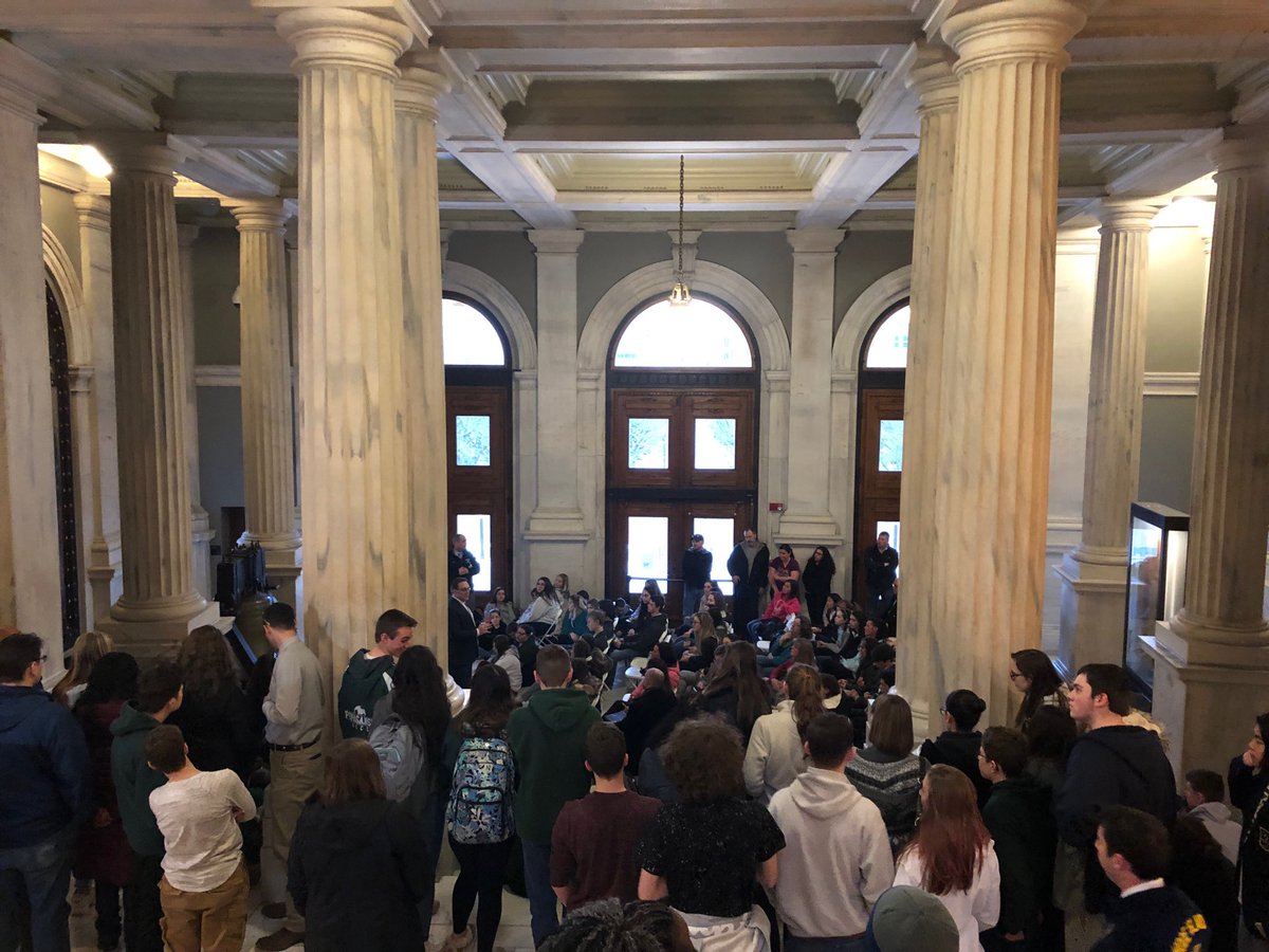 Ponaganset students pack the statehouse to oppose H5266 which would limit student choice and reduce CTE options.
