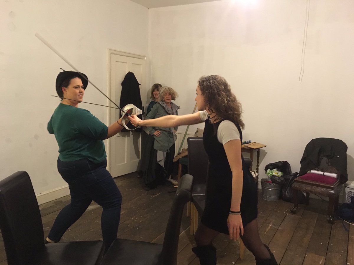 SPPTheatreCo's tweet photo. And a couple of sneak pictures from rehearsal....#theatre #bristol #playhousecreatures https://t.co/BTL5EqgcuL