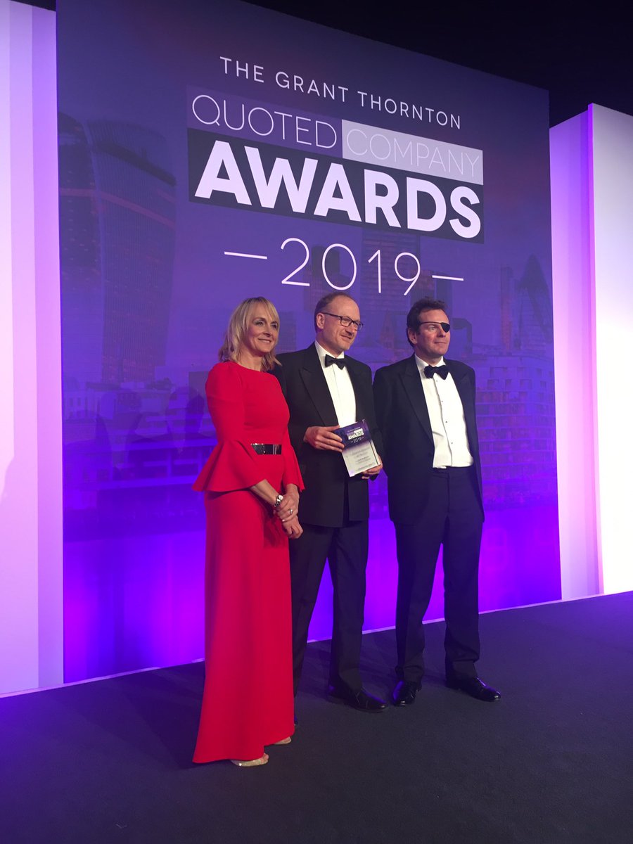 GrantThorntonAw's tweet photo. The Finance Director of the Year 2019 is Andrew Boteler of @ghphotonics for his great budgeting and forecasting skills. Congratulations on your #GTQuotedCompanyAwards Sponsored by @traverssmith https://t.co/5s4Wkb8rRD