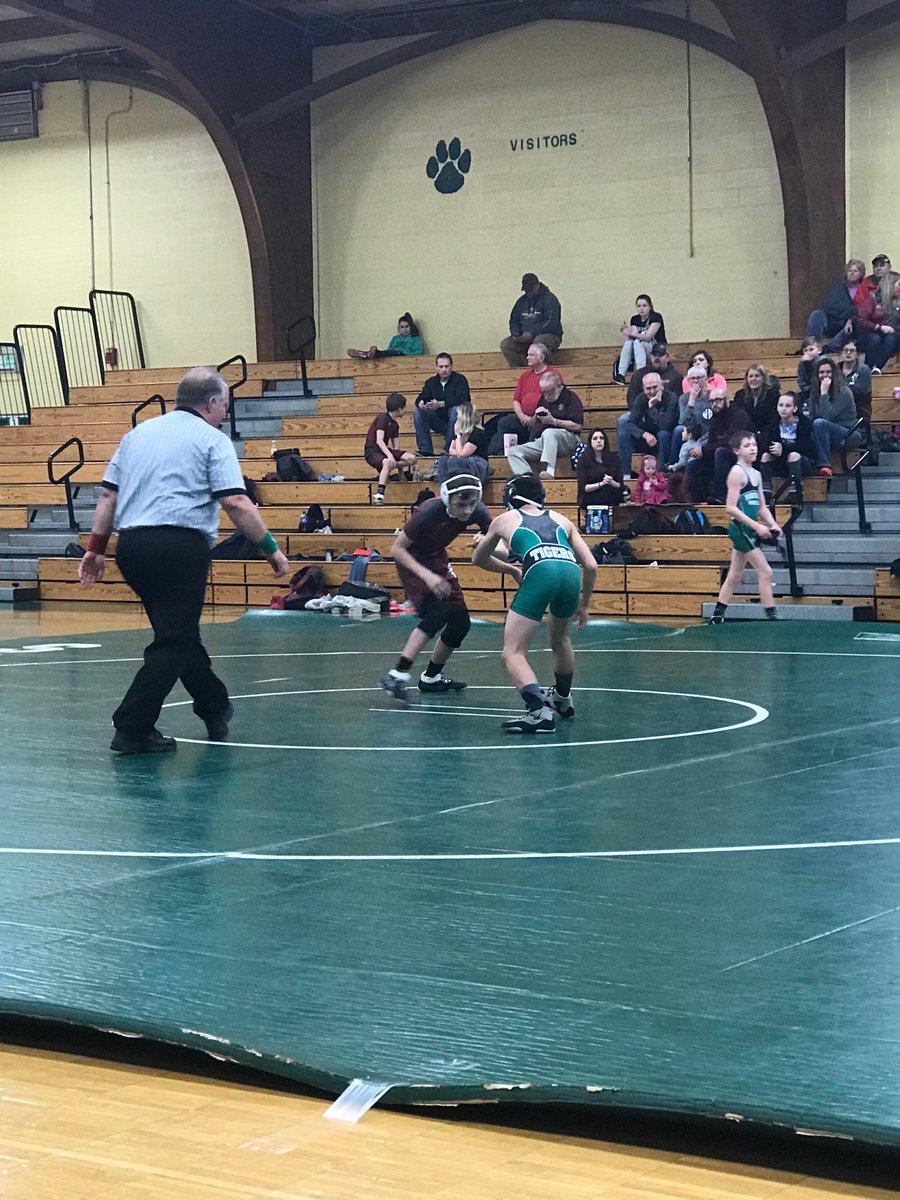 Great Wrestling action tonight vs Wes-Del!