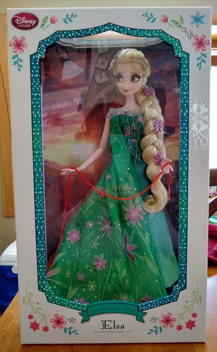 frozen forever elsa doll