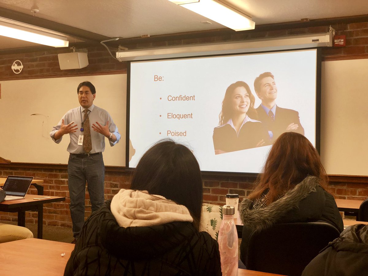 fhbec's tweet photo. Thank you Professor Michael Chang for giving us a talk today!
We hope you learned some useful tips you can apply when looking for jobs in the future.
DONโT BE SHY, JUST ASK!!
#fhbec #iamfoothill #foothillcollege https://t.co/P2JW1uGZ6i