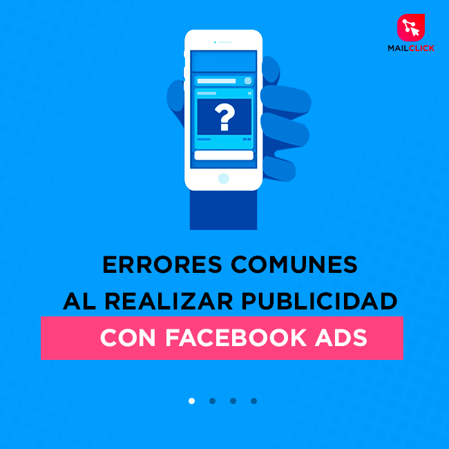 mailclick's tweet photo. ¿Quieres animarte a crear anuncios en #Facebook? 🤓 ¡Evita los errores comunes! 😵

Mira cuáles son los más comunes y crea tus campañas exitosamente. 😉💯

#FacebookAds https://t.co/sMOFkSSUiG