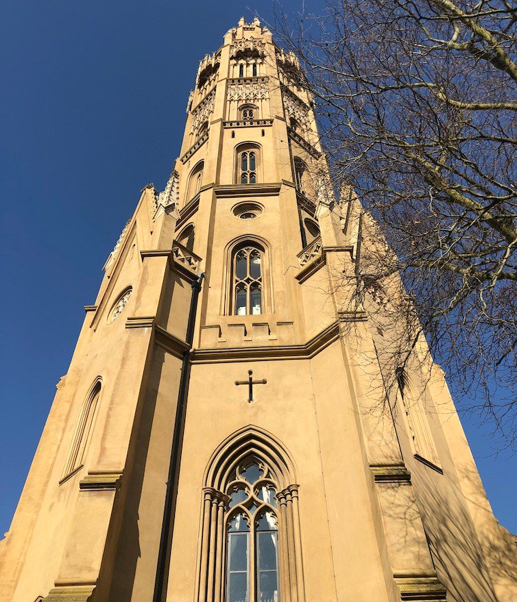 As folly's go this is a stunner, working near Hadlow Castle today. Sadly not working in the tower itself but rather the site of the original manor house.