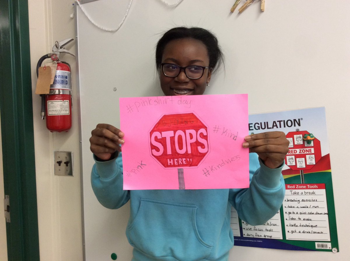 noakesclass's tweet photo. #PinkItForward https://t.co/MzfPZtTqAw
