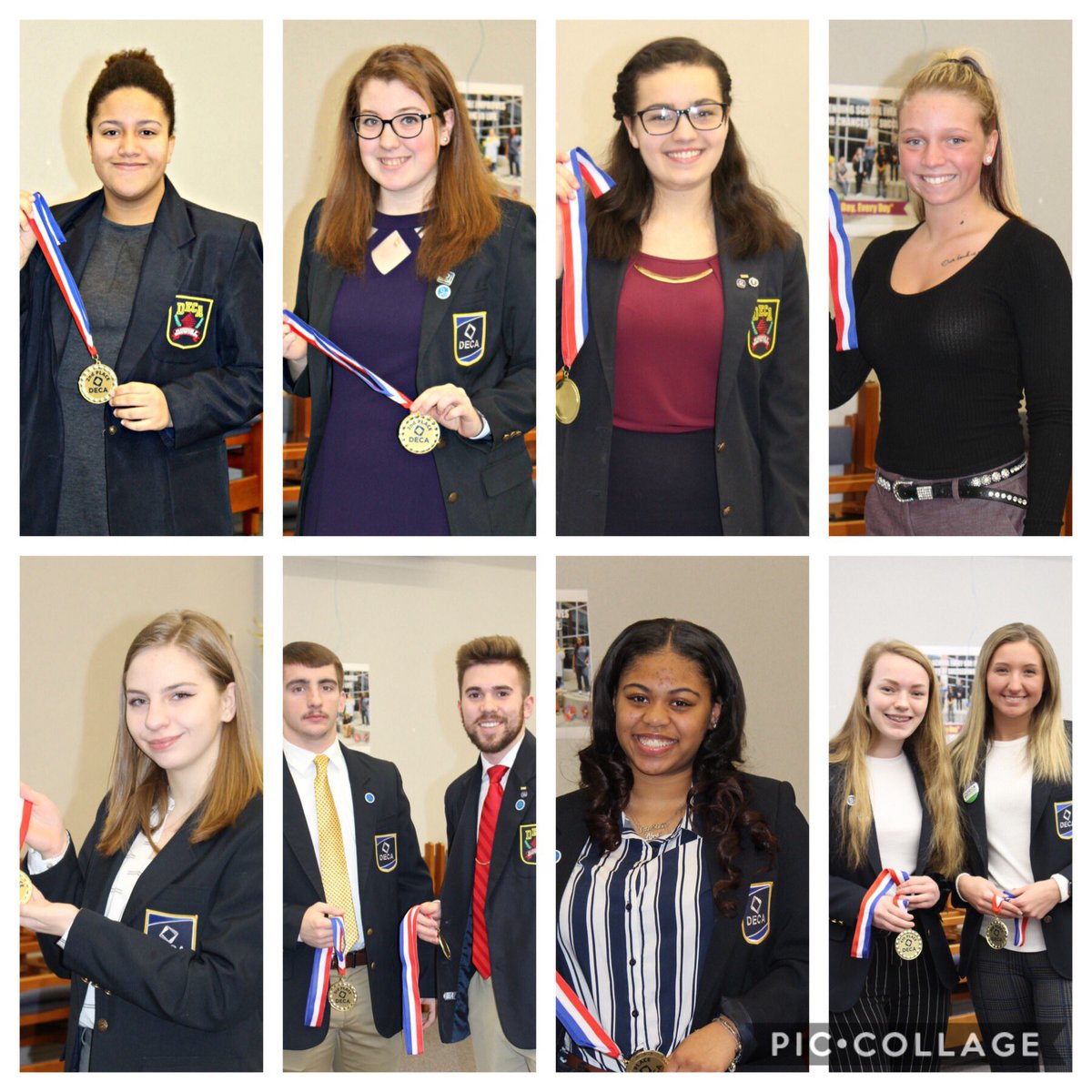 BHSMagics's tweet photo. The DECA District 11 marketing competition was held at the @uakron in February of this year. BHS had a record-breaking year with 10🥇, 5 🥈 3🥉! 
#barbertonmagics 
#MyOhioClassroom #CareerTechMonth #CareerTechOhio @BarbertonHerald @BarbertonCity https://t.co/ZiMp6MoDUo