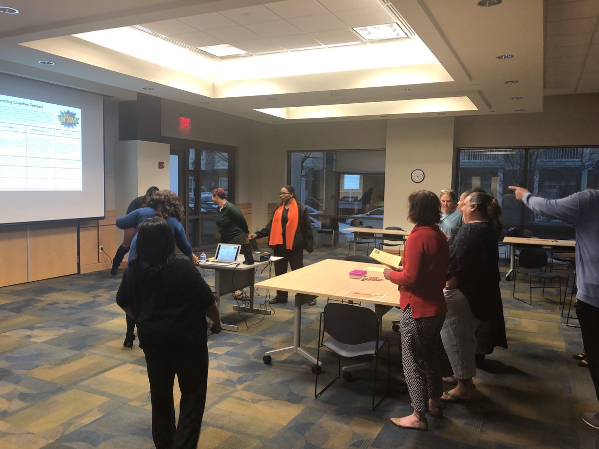 gdhop's tweet photo. Promoting Cognitive Demand - Where are you in the grid? #pd #tmali Joint Math -Special Education Workshop! BHS is in the house! @BHSOfficialHCS https://t.co/s9DeSKwv7F