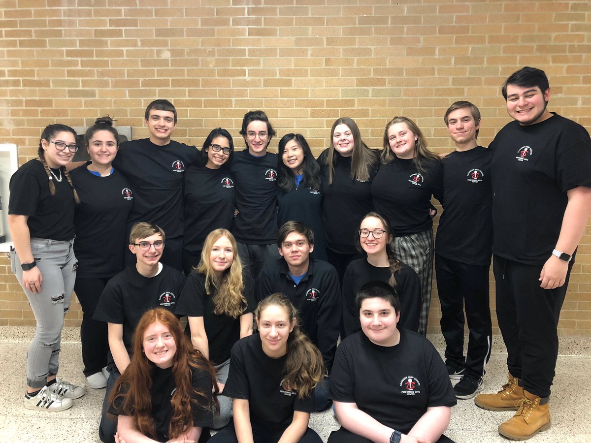 AP_PARSONSElem's tweet photo. Tech Students from Me and My Girl at Harrison High School. Come see the show this weekend! 2/28-3/3 @Lynn_Fusco https://t.co/L8YW2RD5ar