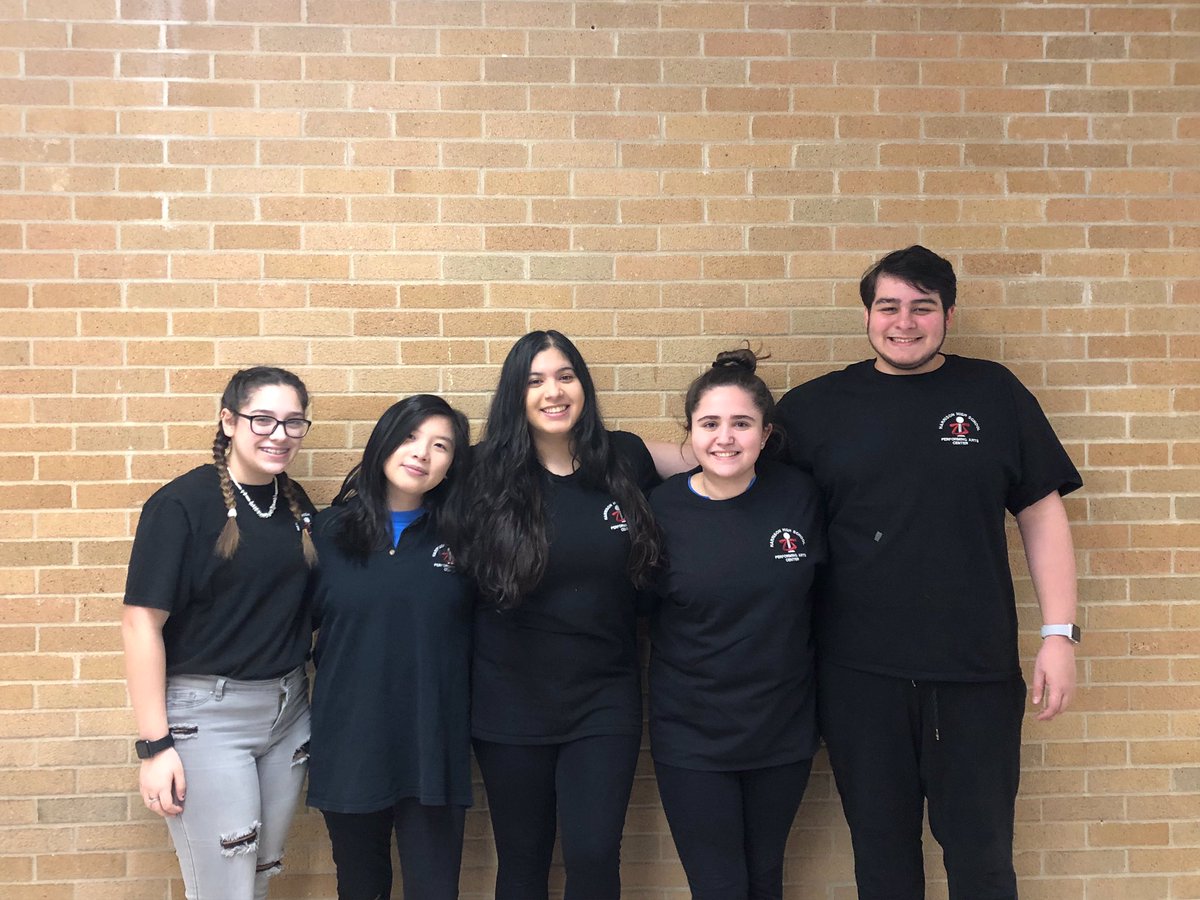 AP_PARSONSElem's tweet photo. Tech Students from Me and My Girl at Harrison High School. Come see the show this weekend! 2/28-3/3 @Lynn_Fusco https://t.co/L8YW2RD5ar