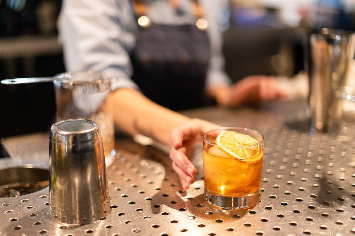 Our favorite drink of the month has to be our Gingerbread Old Fashioned - our friends at <a href="/axeandtheoak/">Axe and the Oak</a> whiskey, gingerbread simple syrup and orange bitters creates the perfect old fashioned for a day like today! #tillkitchen