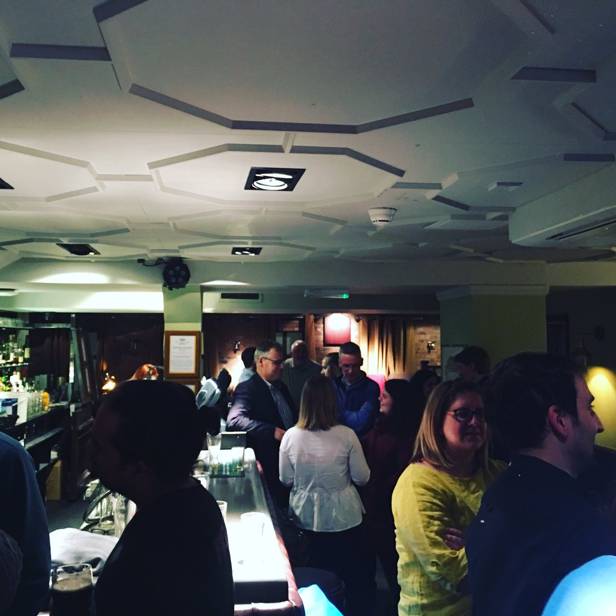 Time to relax after some excellent wave energy talks.#waveenergy #edinburgh