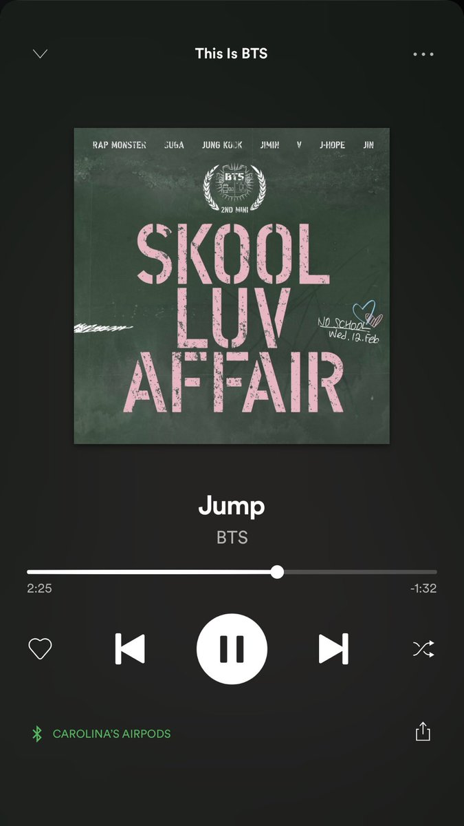 karito_60's tweet photo. If you skip this song we cannot be friends sorry ...... I will forever love this song @BTS_twt  💜💜 https://t.co/XBvl69skf8