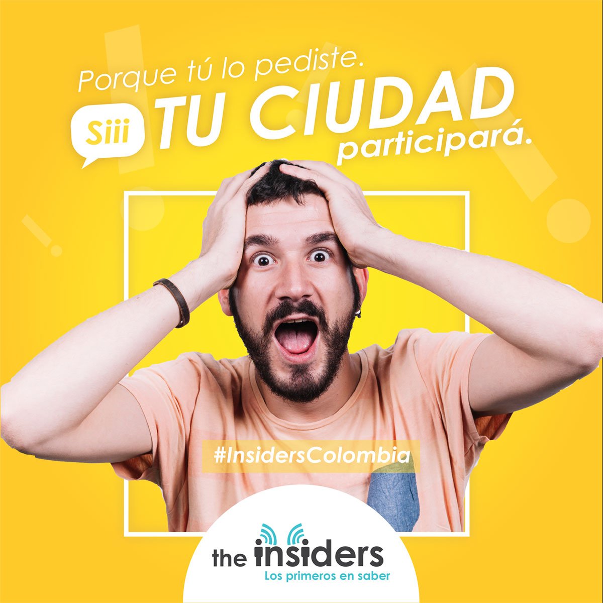 Insiders_Co's tweet photo. Así como lo oyes, tu ciudad podrá participar en nuestras próximas campañas. Hagamos un hilo si quieres campañas para tu región y comenta aquí abajo 👇 de donde eres con el #QuieroCampañasPara.

Q U E D A N   P O C O S   D Í A S 💥

#InsidersColombia #CampañasNuevasInsiders https://t.co/fthk0hqNqm
