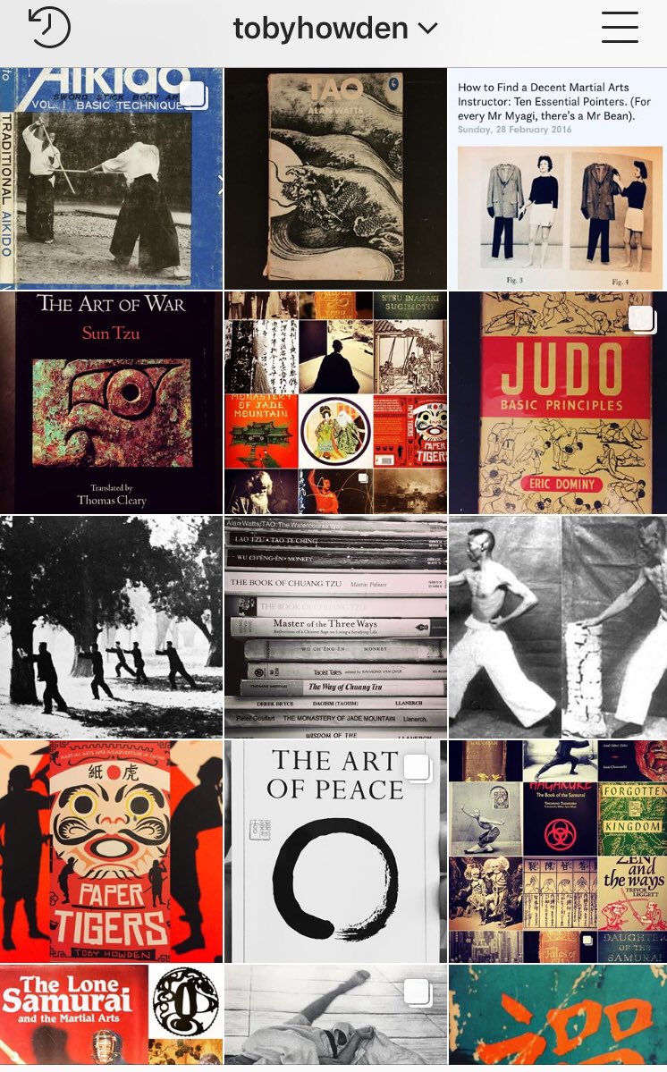 LLToby's tweet image. Raider of lost martial arts books.           tobyhowden@instagram #books #bookstagram #martialarts #lostbooks #bushido #kungfu #wushu #aikido #MMA #bjj #JuJitsu #karate #kendo #shaolin #grappling #selfdefence #taichi #meditation #judo #samurai #ninja