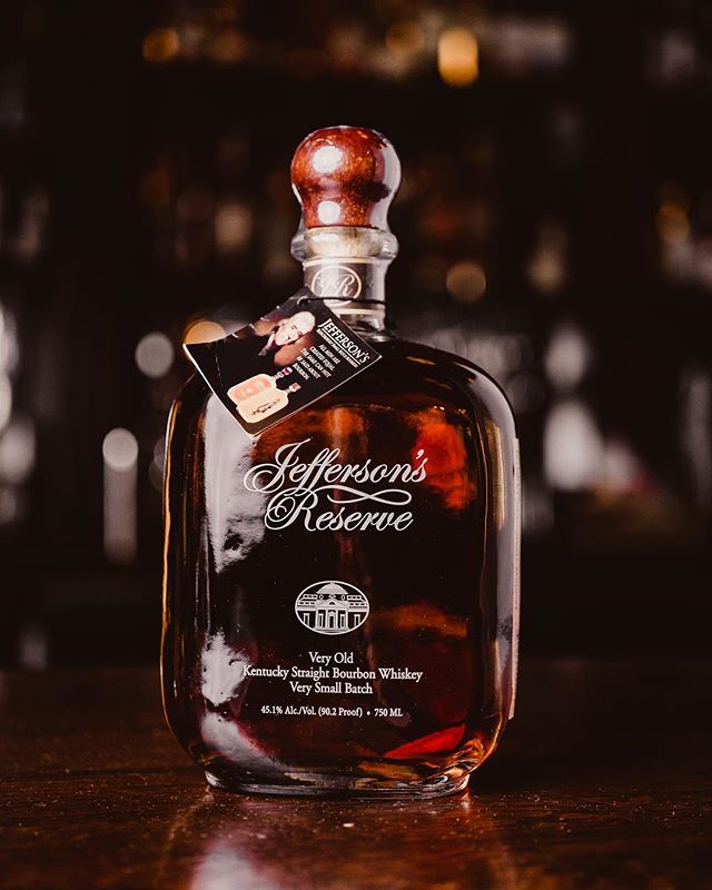Happy Whiskey Wednesday! .
May we suggest a pour of jeffersonsbourbon reserve, very old, very small batch bourbon? 
If you are looking for a “big, sophisticated bourbon that has a lot of flavor up front, a lot of weight mid palate and a deep, wonderful finish